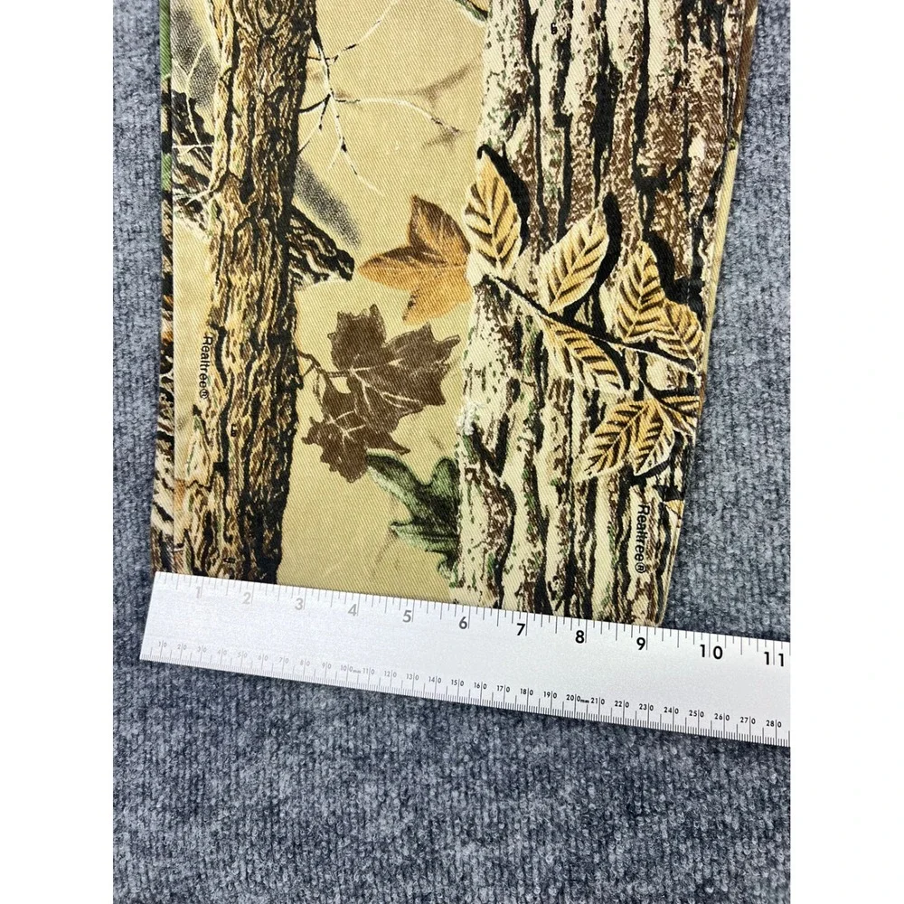 Cabela's Realtree Hardwoods Camo Pants Mens 38 Reg Straight Leg Hunting Outdoor